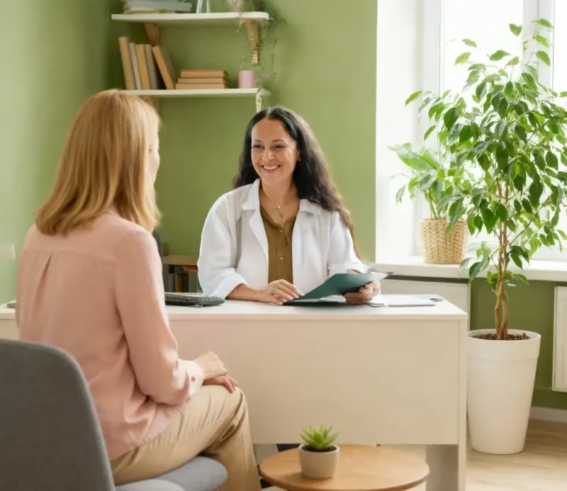 פגישת ייעוץ במרפאת גפן - רפואת נשים רב-תחומית